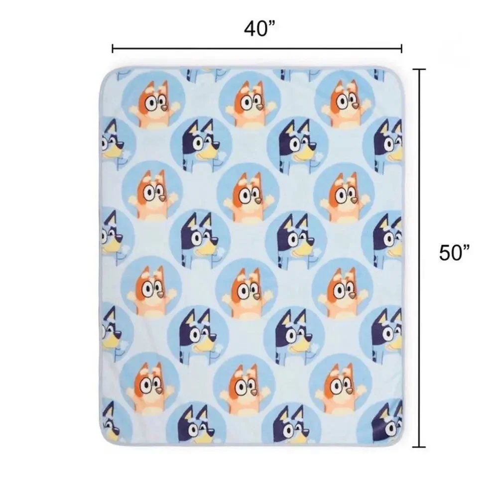 Bluey Pillow & Throw Blanket Set